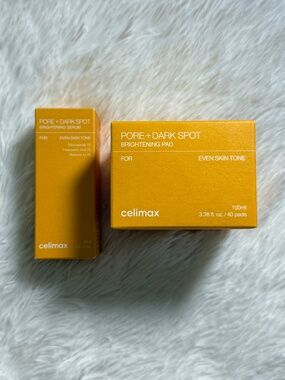 Celimax Pore + Dark Spot Brightening Pads & Serum